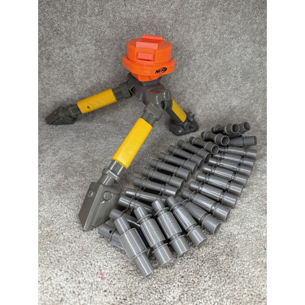 NERF N-Strike Vulcan EBF-25 Replacement Parts 25 Round Ammo Belt And Tripod